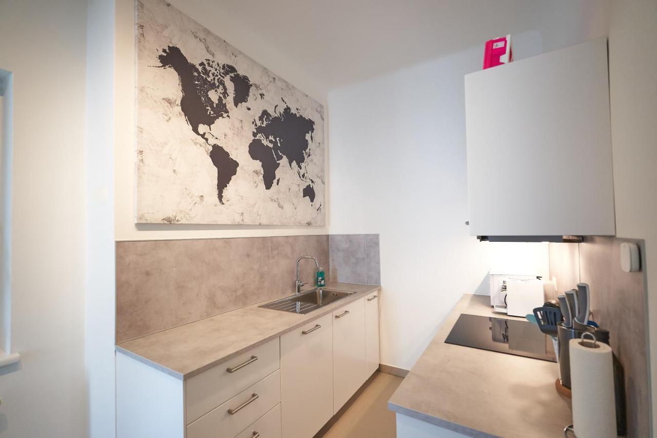 Trendy Apartment 2 Zimmer Zentral Gelegen Wien Exteriör bild